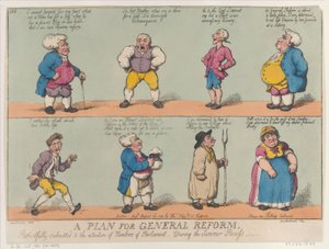 A Plan for General Reform, August 29, 1809 by Thomas Rowlandson
