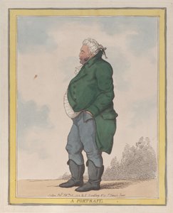 Portrait of George, 3rd Earl of Pomfret, February 26, 1812 by Thomas Rowlandson