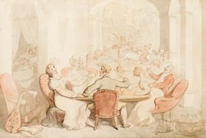 A Raucous Lunch at a Country House