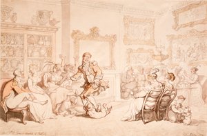 A reception at the dowager Duchess of Portland