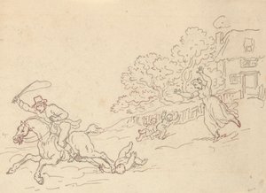Album Drawing by Thomas Rowlandson