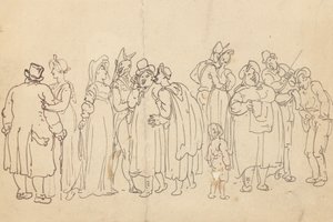 Album Drawing by Thomas Rowlandson
