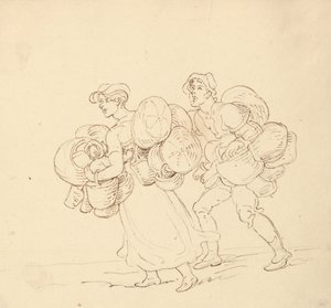 Album Drawing by Thomas Rowlandson