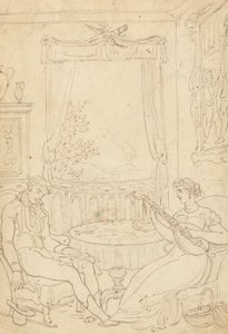 Album Drawing by Thomas Rowlandson