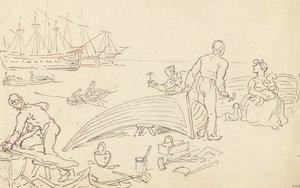 Album Drawing by Thomas Rowlandson