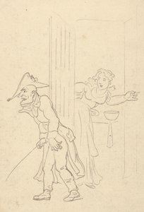 Album Drawing by Thomas Rowlandson