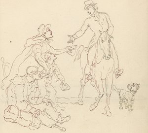 Album Drawing by Thomas Rowlandson