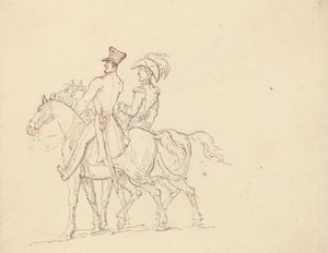Album Drawing by Thomas Rowlandson