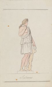 Antinous as Aristaeus by Thomas Rowlandson
