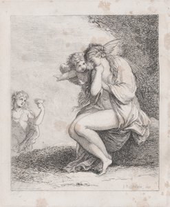 Ariadne on Naxos Approached by Bacchus by Thomas Rowlandson