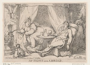 At Home and Abroad by Thomas Rowlandson