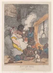 Bitter Fare or Sweeps Regaling by Thomas Rowlandson