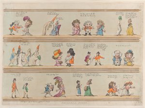 Borders for Rooms, Plate 4 by Thomas Rowlandson