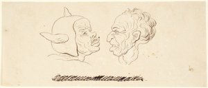 Caricatures: Sensual Desire by Thomas Rowlandson