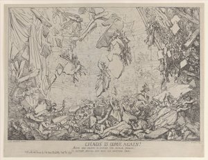 Chaos is Come Again!, February 4, 1791 by Thomas Rowlandson