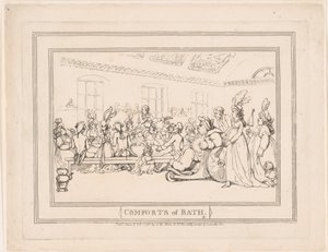 Comforts of Bath, Plate 11