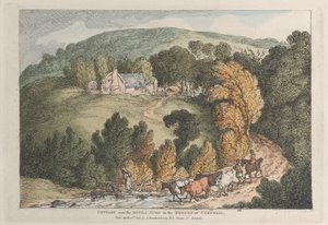 Cottage near the Devils Jump in the Dutchy of Cornwall, from Views in Cornwall, April 12, 1812 by Thomas Rowlandson