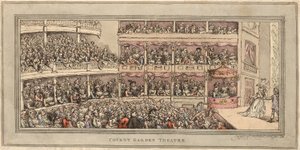 Covent Garden Theatre, pub. Henry Brookes, 1786