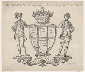 Dedicated to the Newly Created Earl of Lonsdale by Thomas Rowlandson