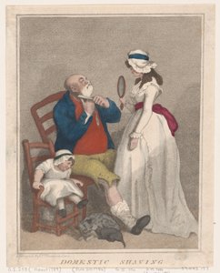 Domestic Shaving, August 21, 1786