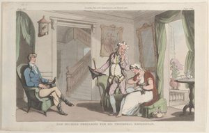 Don Michele Preparing for his Triumphal Expedition, from Naples and the Campagna, June 1, 1815 by Thomas Rowlandson