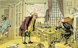 Dr Syntax and the Bookseller by Thomas Rowlandson