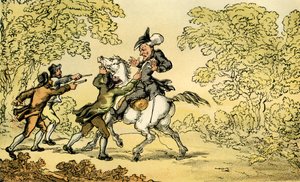 Dr Syntax stopped by highwaymen