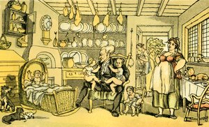 Dr Syntax Turned Nurse by Thomas Rowlandson
