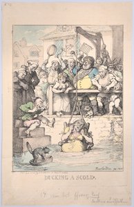 Ducking a Scold, April 12, 1803