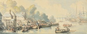 Embarkation at Southampton on 20th June after Lord Howe