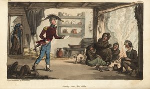 Ensign Johnny Newcome arriving at his Subalternter