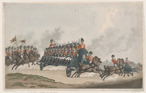 Expedition, or Military Fly by Thomas Rowlandson