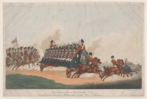 Expedition, or Military Fly, May 16, 1798 by Thomas Rowlandson