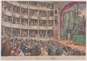 Frontispiece, from A Lecture on Heads by George Alexander Stevens by Thomas Rowlandson