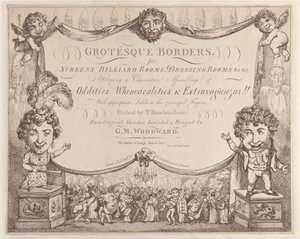 Grotesque Borders for Screens, Billiard Rooms, Dressing Rooms, &c &c by Thomas Rowlandson
