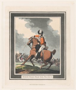Horses Head, Near Side, Protect, September 1, 1798 by Thomas Rowlandson