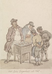 Hot Spice Gingerbread, All Hot by Thomas Rowlandson