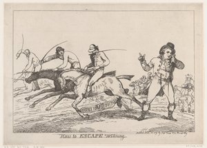 How to Escape Winning by Thomas Rowlandson