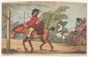 How to Lose Your Way by Thomas Rowlandson