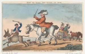 How to Make the Least of Him by Thomas Rowlandson