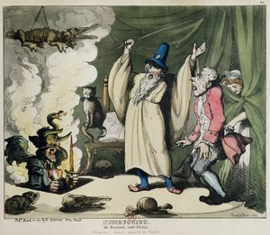 Humbugging or Raising the Devil, 1800 by Thomas Rowlandson