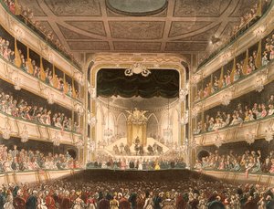 Interior of the Covent Garden Theatre, London