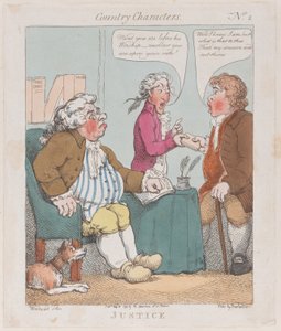 Justice, August 30, 1799 by Thomas Rowlandson