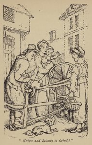 Knives and Scissors to Grind? by Thomas Rowlandson