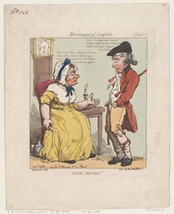 Late Hours by Thomas Rowlandson