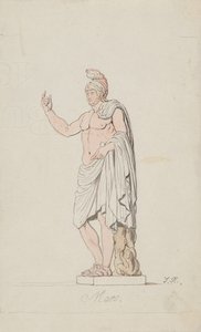 Mars by Thomas Rowlandson
