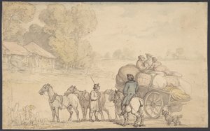 Migrants by Thomas Rowlandson