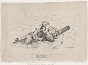 Misery by Thomas Rowlandson