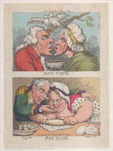 Mock Turtle, Puff Paste, November 20, 1810 by Thomas Rowlandson