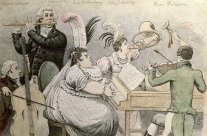 Musical Party by Thomas Rowlandson